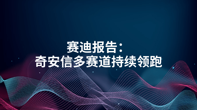 赛迪报告：奇安信多赛道持续领跑