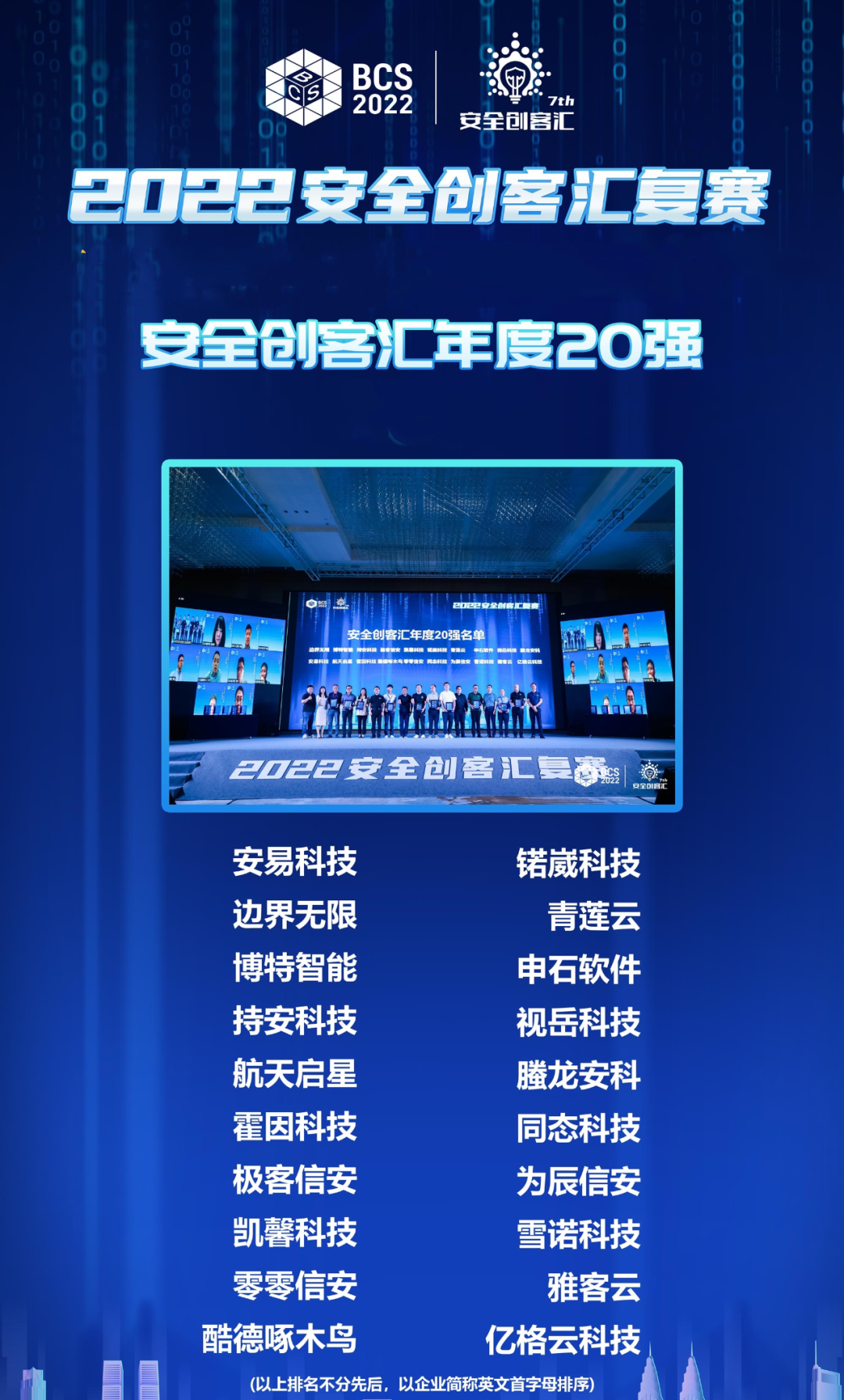 第七届安全创客汇半决赛将在北京金融安全产业园拉开帷幕