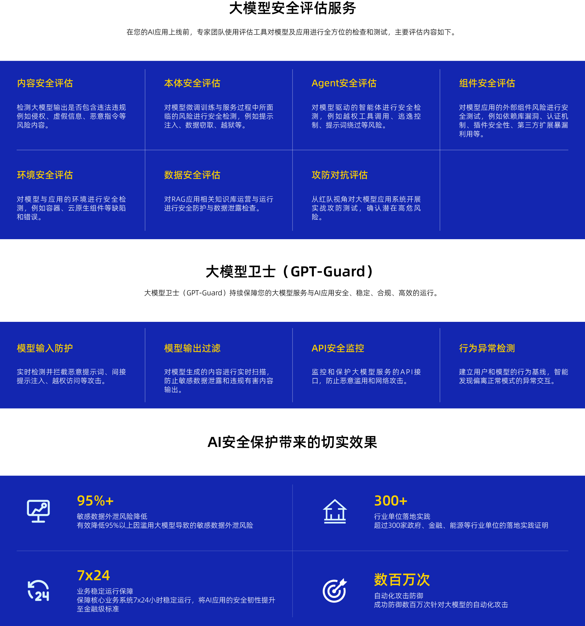 AI安全产品服务