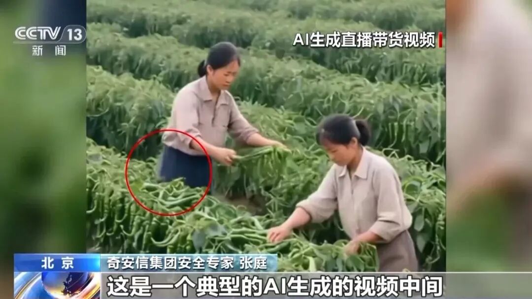 央视|奇安信张庭：这几招让你识破AI视频