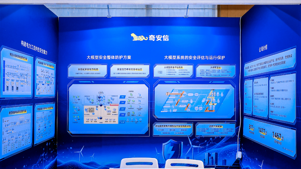 奇安信亮相2025电力行业信息化年会
