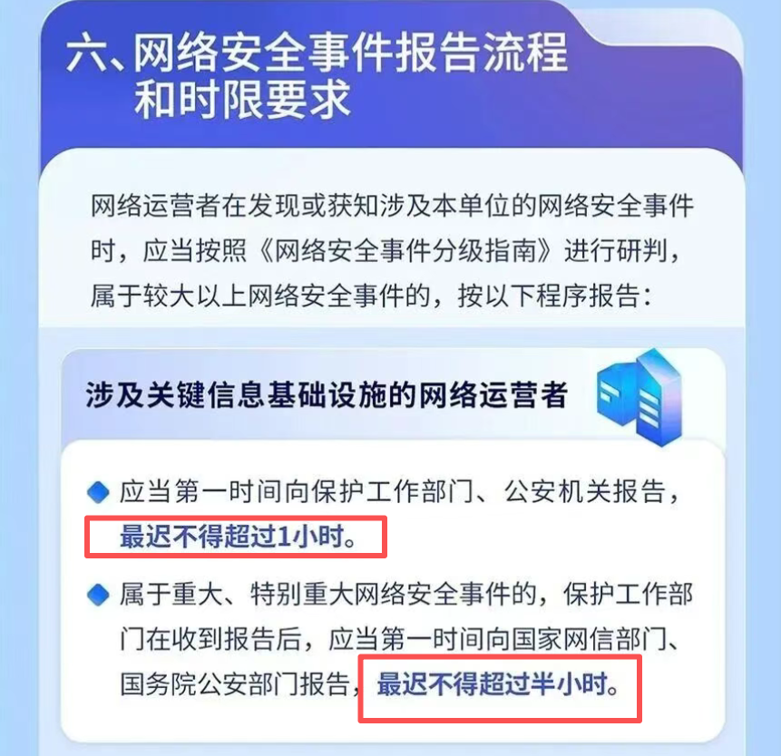 《国家网络安全事件报告管理办法》正式施行，助力新修网安法落地