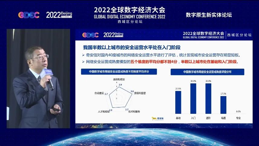 齐向东：网络安全运营水平决定了数字城市的抗风险能力